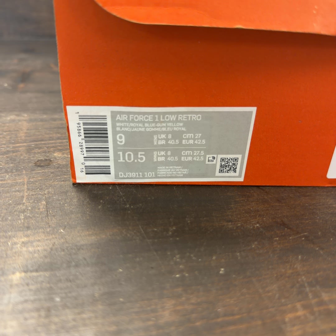 Nike Air Force 1 '07 Low Color of the Month Varsity Royal Gum - Image 8