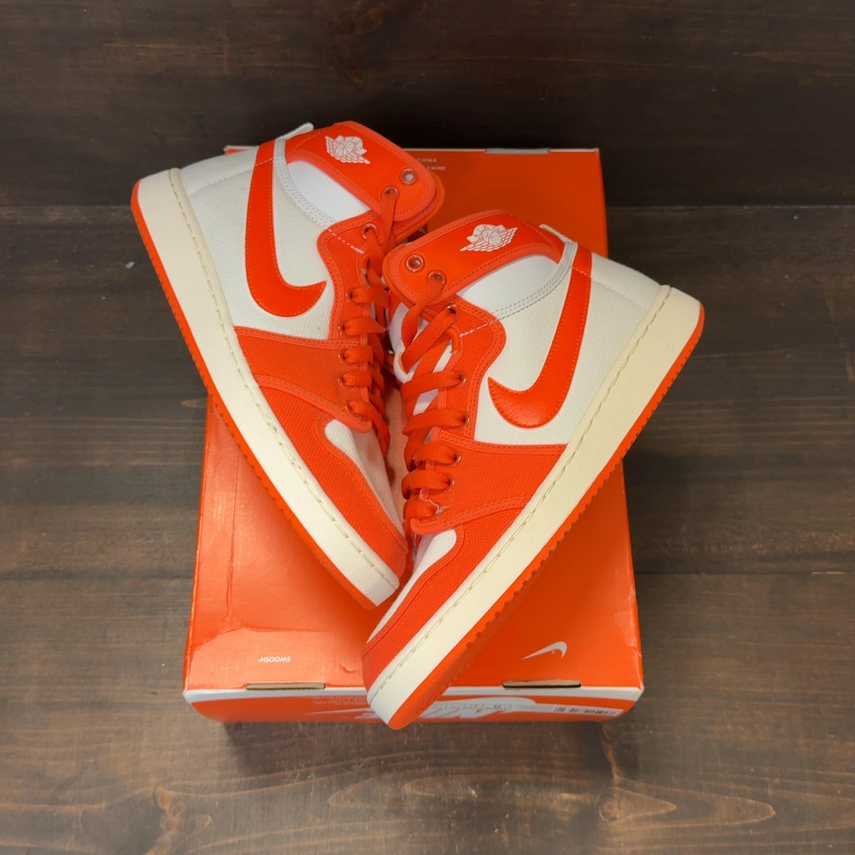 Jordan 1 Retro AJKO Rush Orange - Image 2