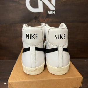 Nike Blazer Mid 77 Vintage White Black Size 13 (Pre-Owned) - Image 5