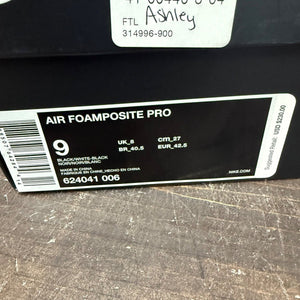 Nike Air Foamposite Pro Dr. Doom (2016) Size 9 (Pre-Owned) - aux
