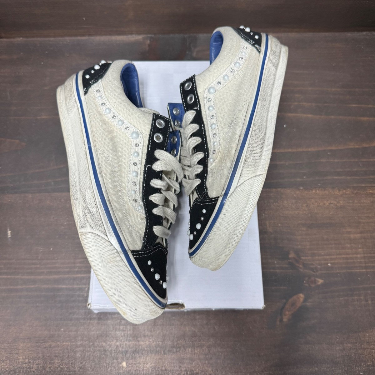 Vans OTW Old Skool 36 Pearlized Pack Marshmallow White - Image 2