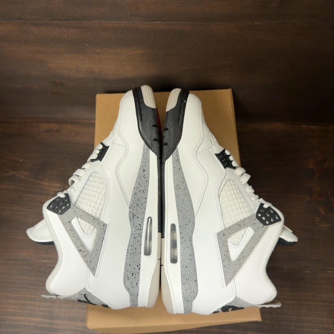 Jordan 4 Retro White Cement (2025) Size 8.5 (Pre-Owned) - Image 6