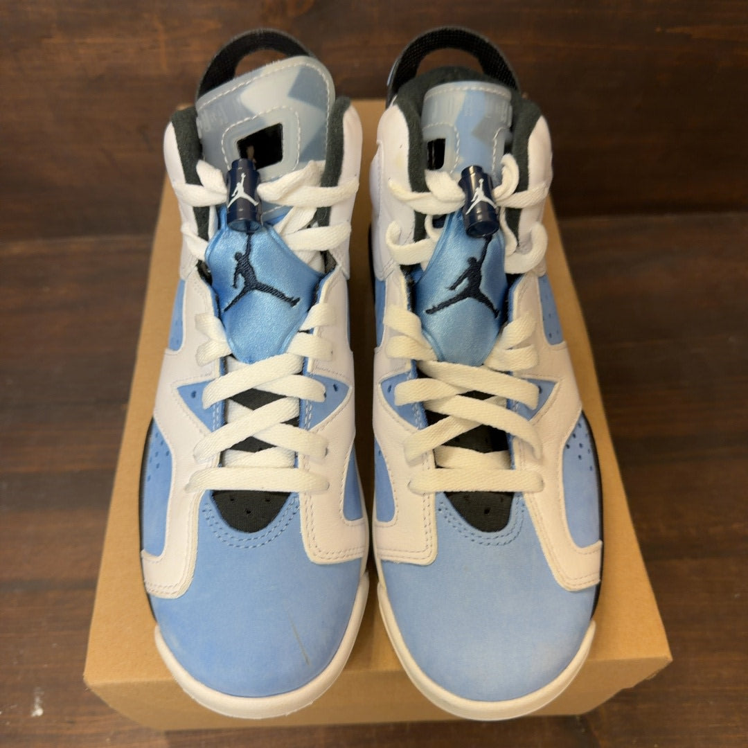 Jordan 6 Retro UNC White (GS) Size 5.5Y (Pre-Owned) - Image 3