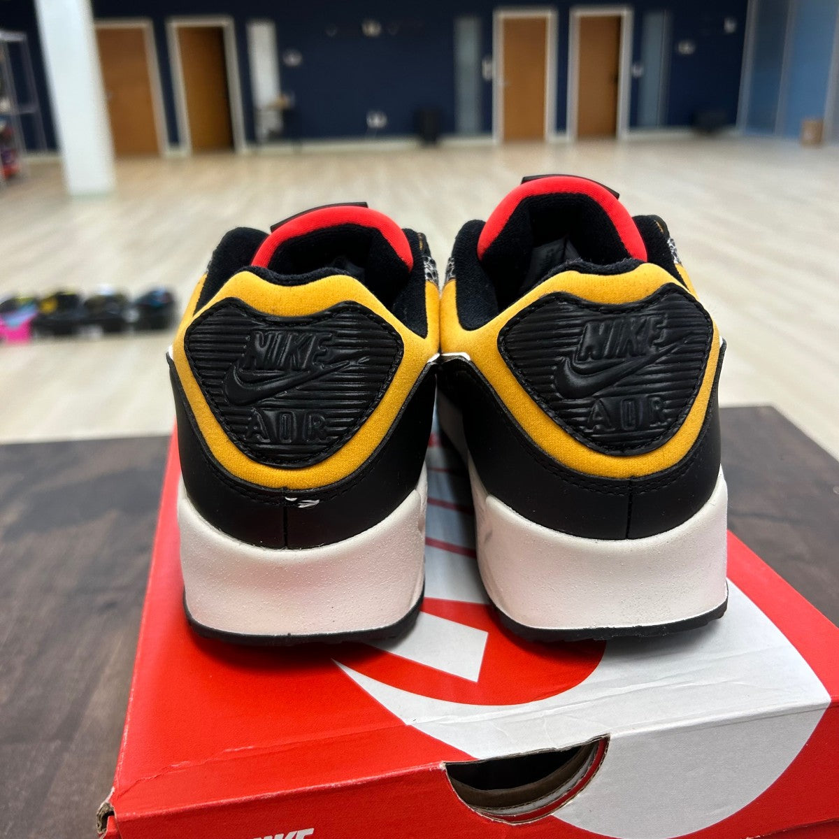 Nike Air Max 90 SE Safari Chile Red Pollen (Women's) - Image 4