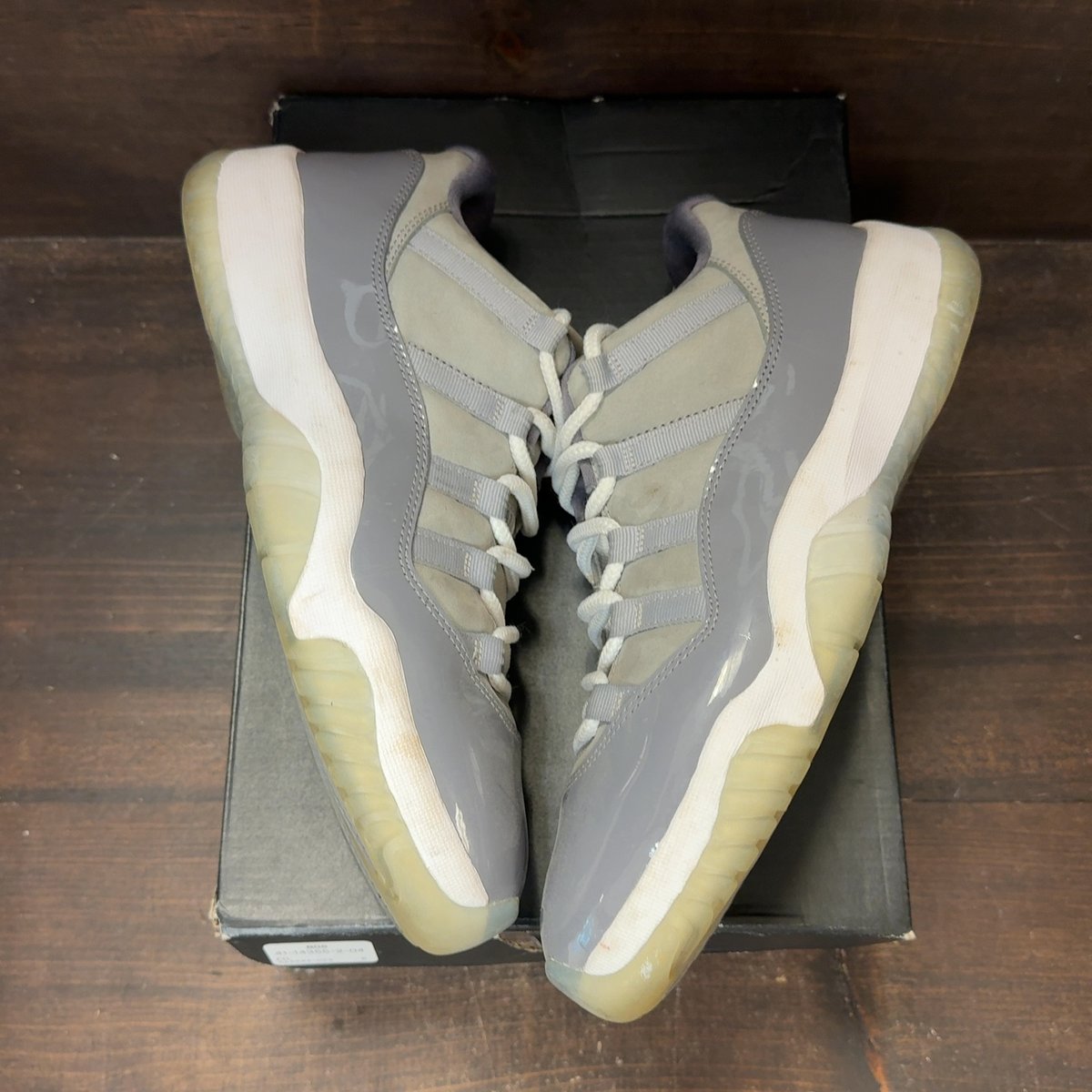 Jordan 11 Retro Low Cool Grey Size 9.5 (Pre-Owned) - back