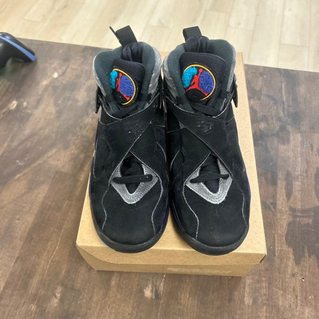 Jordan 8 Retro Aqua (2025) (GS) Size 5.5Y (Pre-Owned) - Image 2