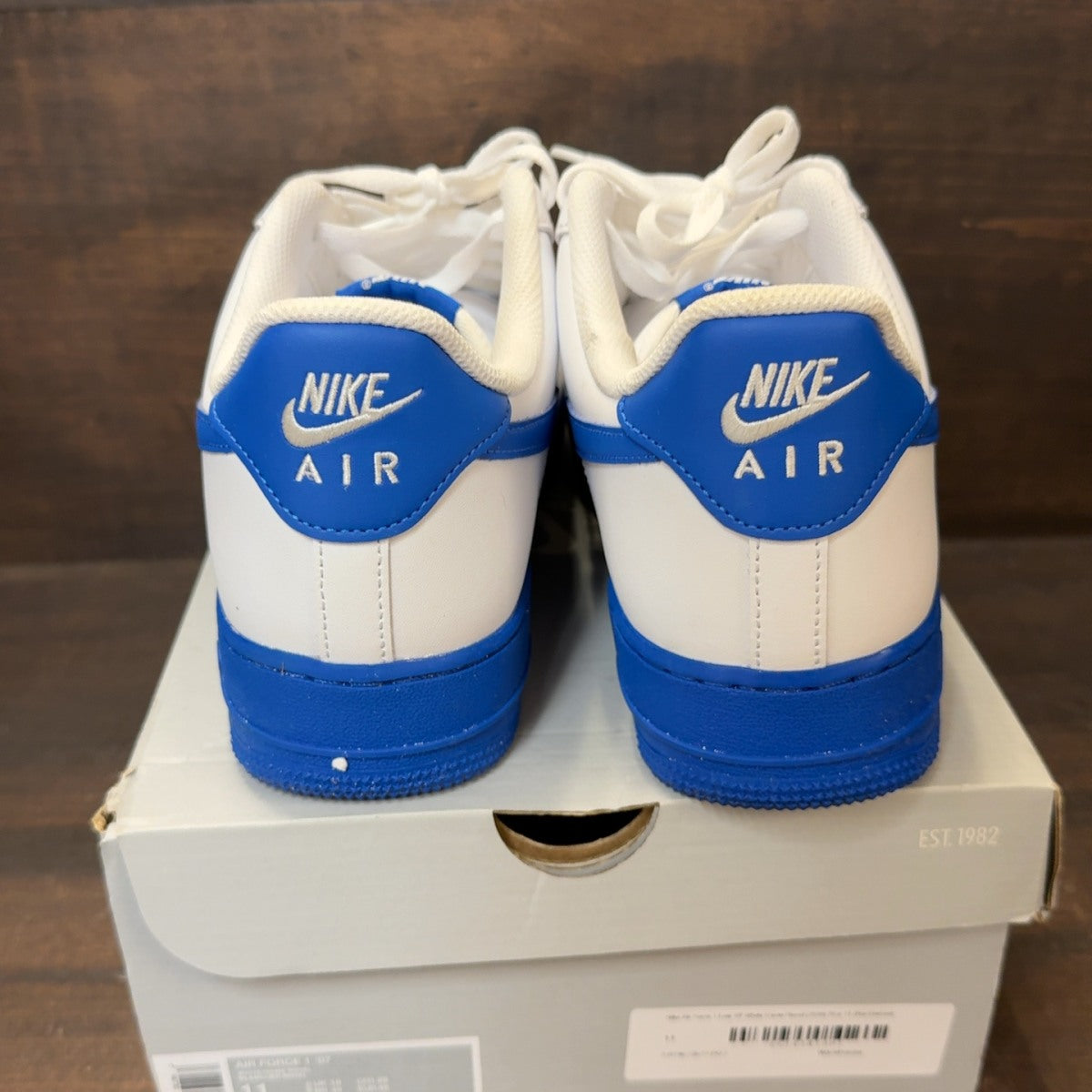 Nike Air Force 1 Low '07 White Game Royal (2026) - Image 4