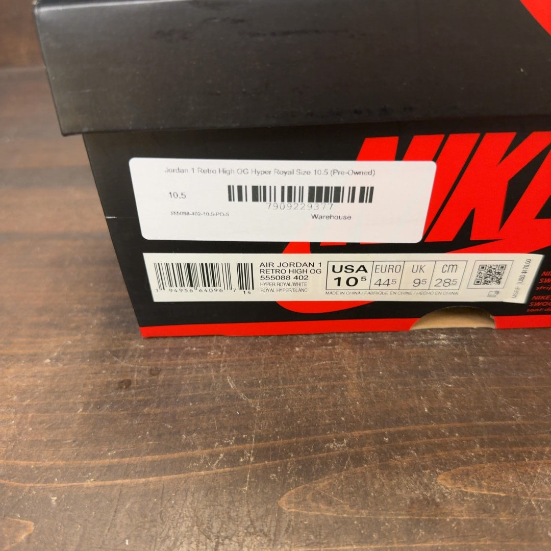 Jordan 1 Retro High OG Hyper Royal - Image 7
