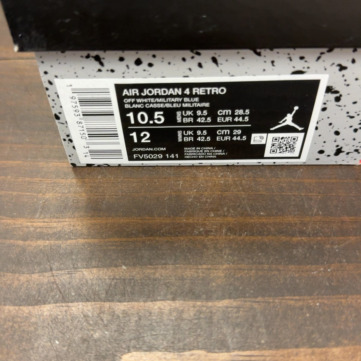 Jordan 4 Retro Military Blue (2024) - Image 9