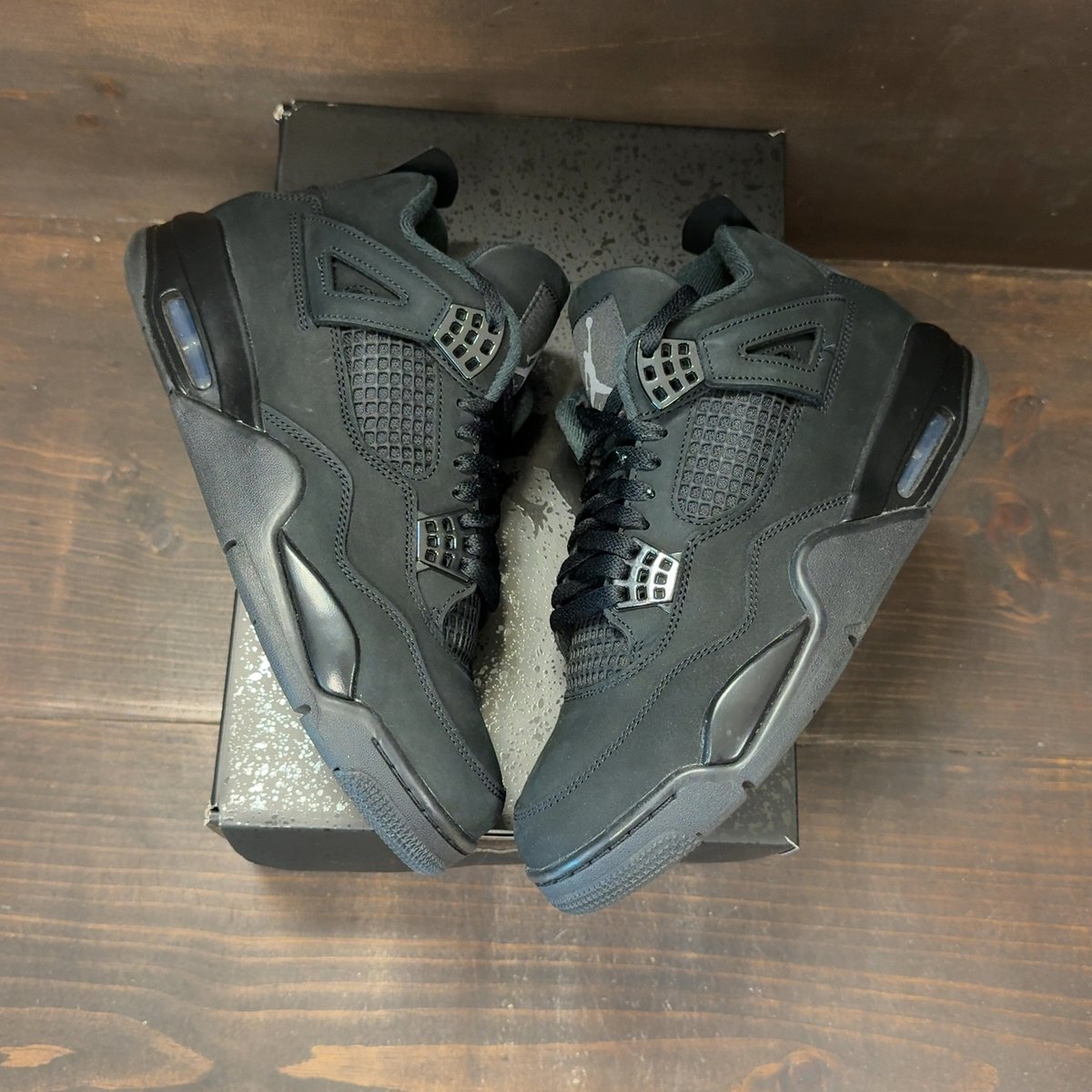 Jordan 4 Retro Black Cat (2025) Size 9 (Pre-Owned) - back
