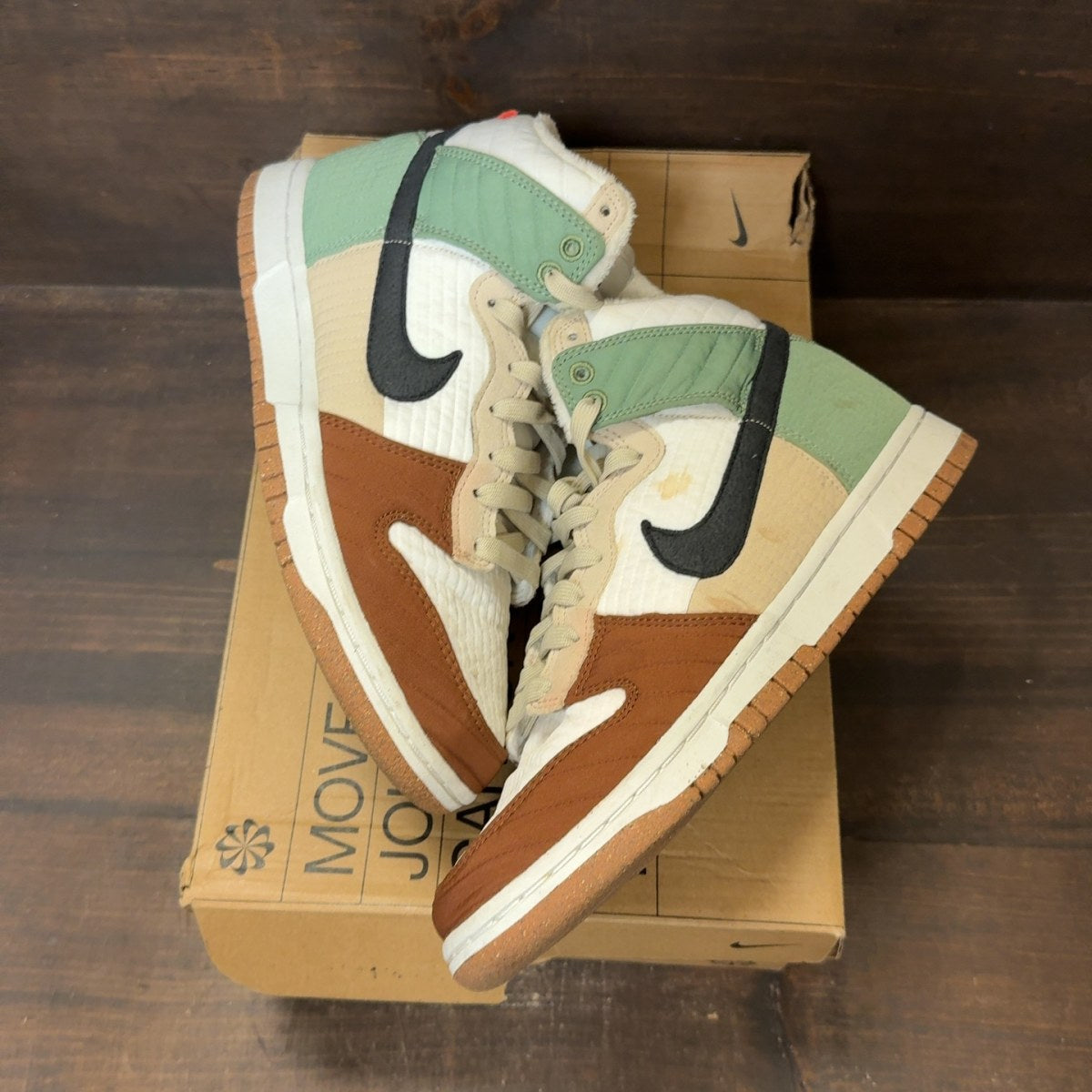 Nike Dunk High Next Nature Summit White (Women's) - Image 2