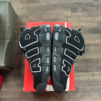 Nike Air More Uptempo Black White - Image 3