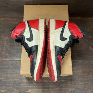 Jordan 1 Retro High Bred Toe (GS) Size 7Y (Pre-Owned) - aux