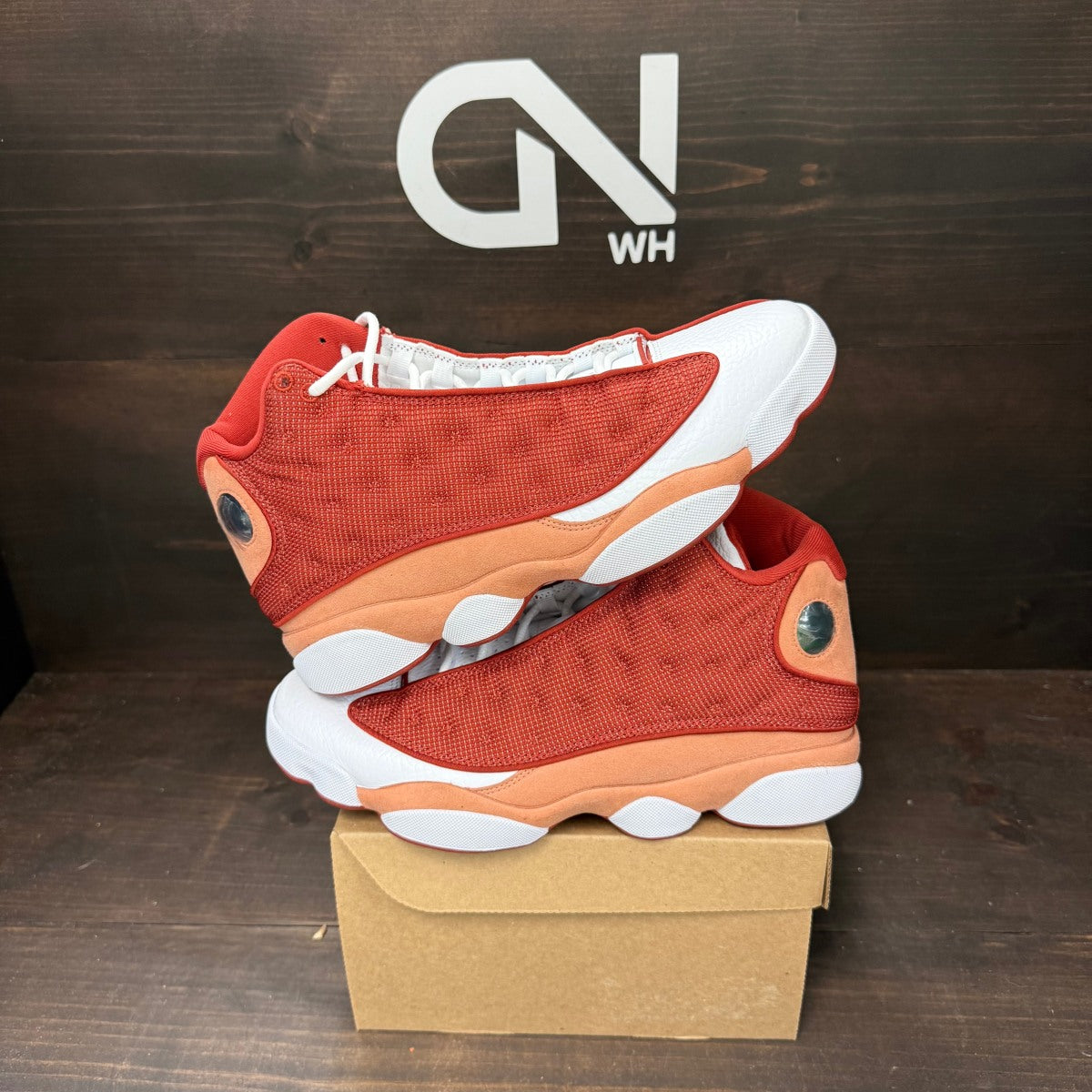 Jordan 13 Retro Dune Red Size 8.5 (Pre-Owned) - Image 1