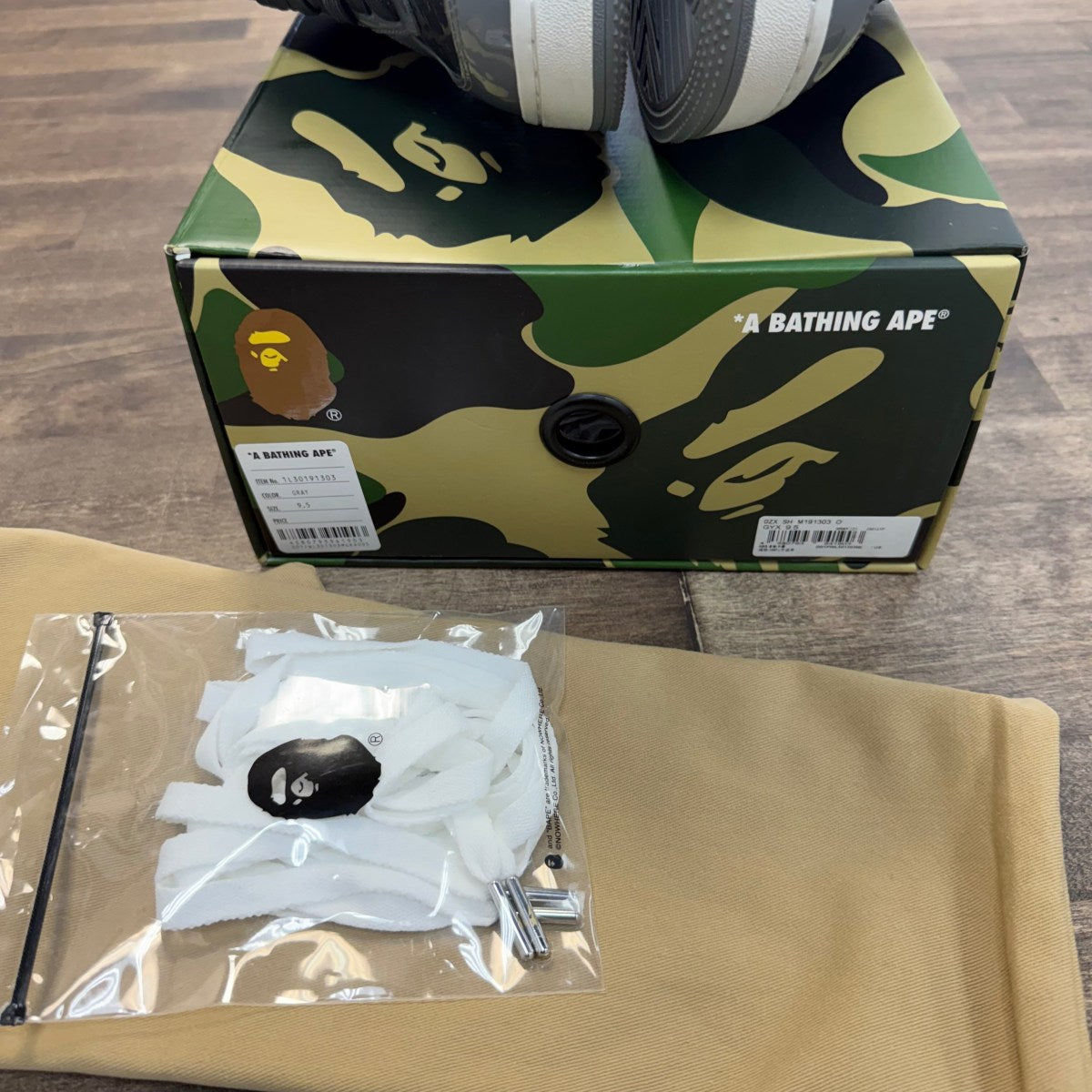 A Bathing Ape Bape Sta #1 Grey - Image 6