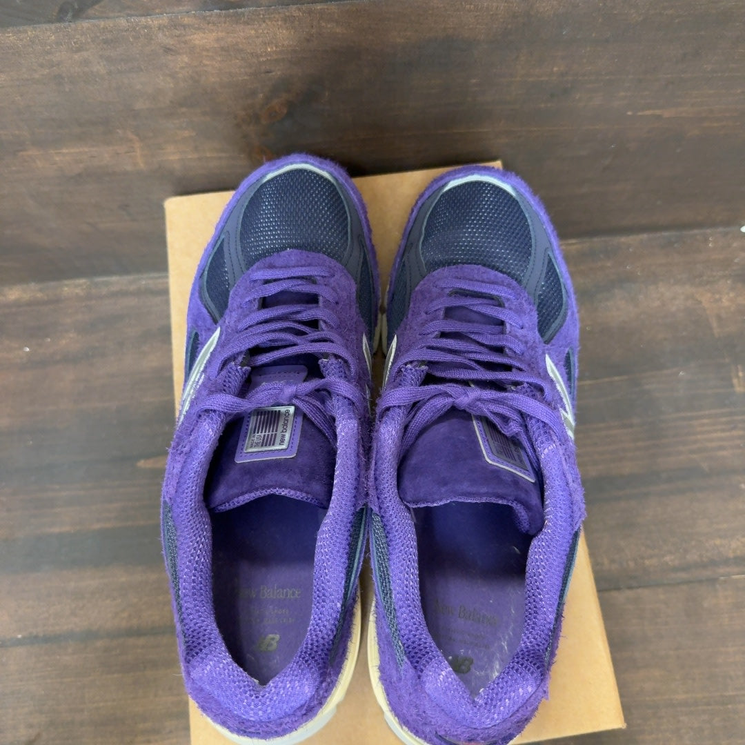 New Balance 990v4 MiUSA Teddy Santis Plum Purple Size 12 (Pre-Owned) - Image 5