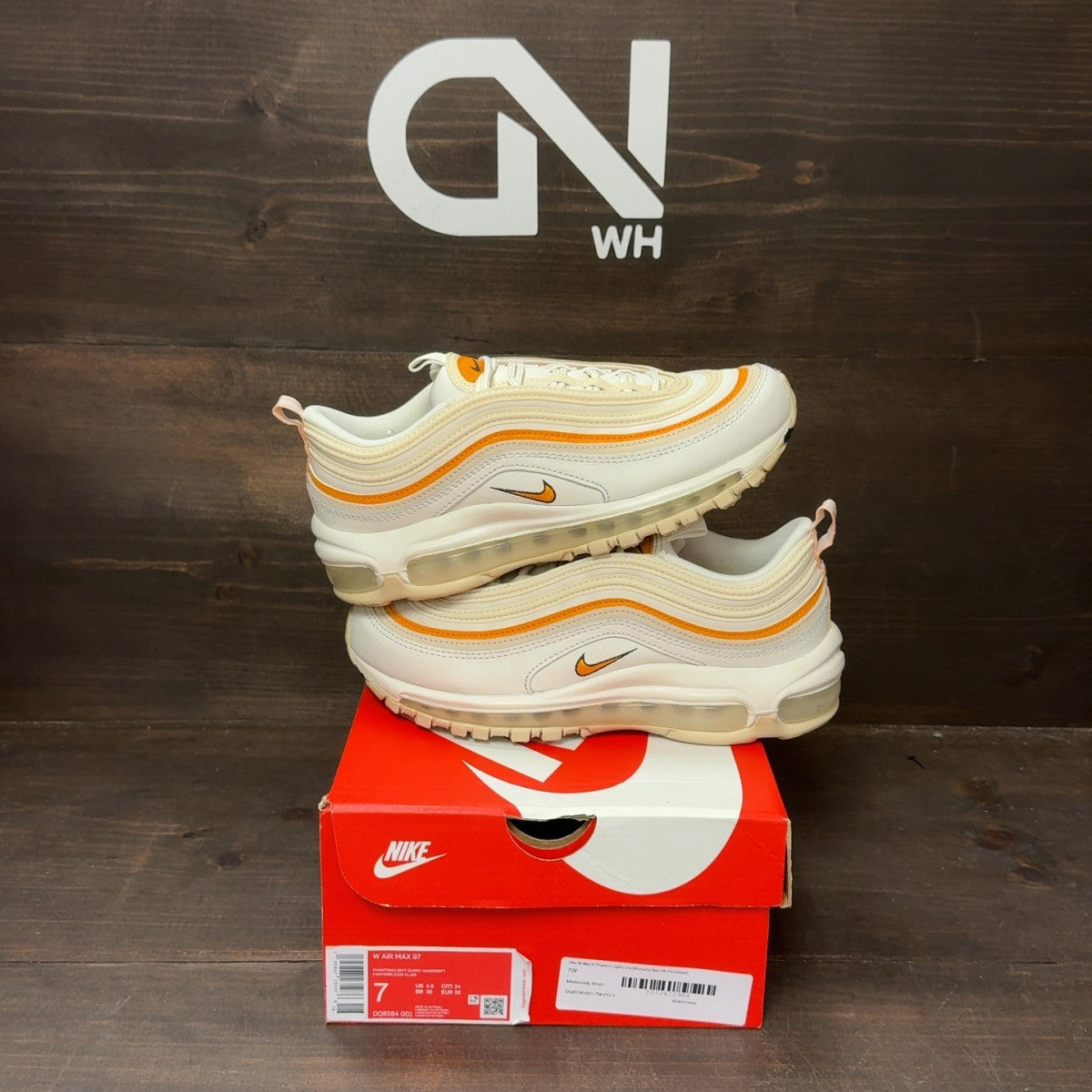 Nike Air Max 97 Phantom Light Curry (Women's) - Image 1