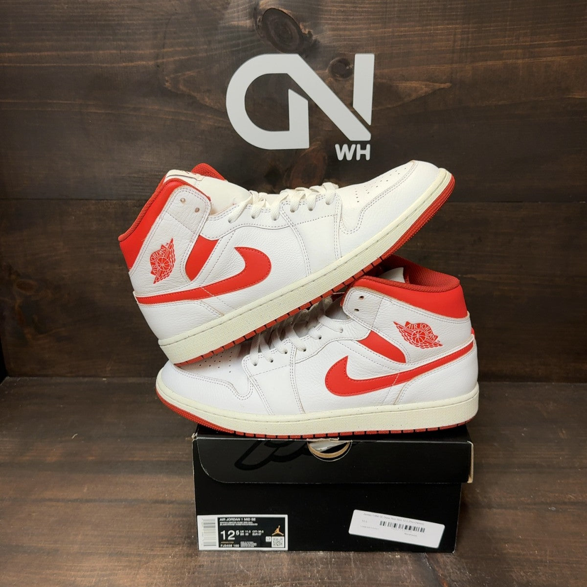 Jordan 1 Mid SE Dune Red - Image 1