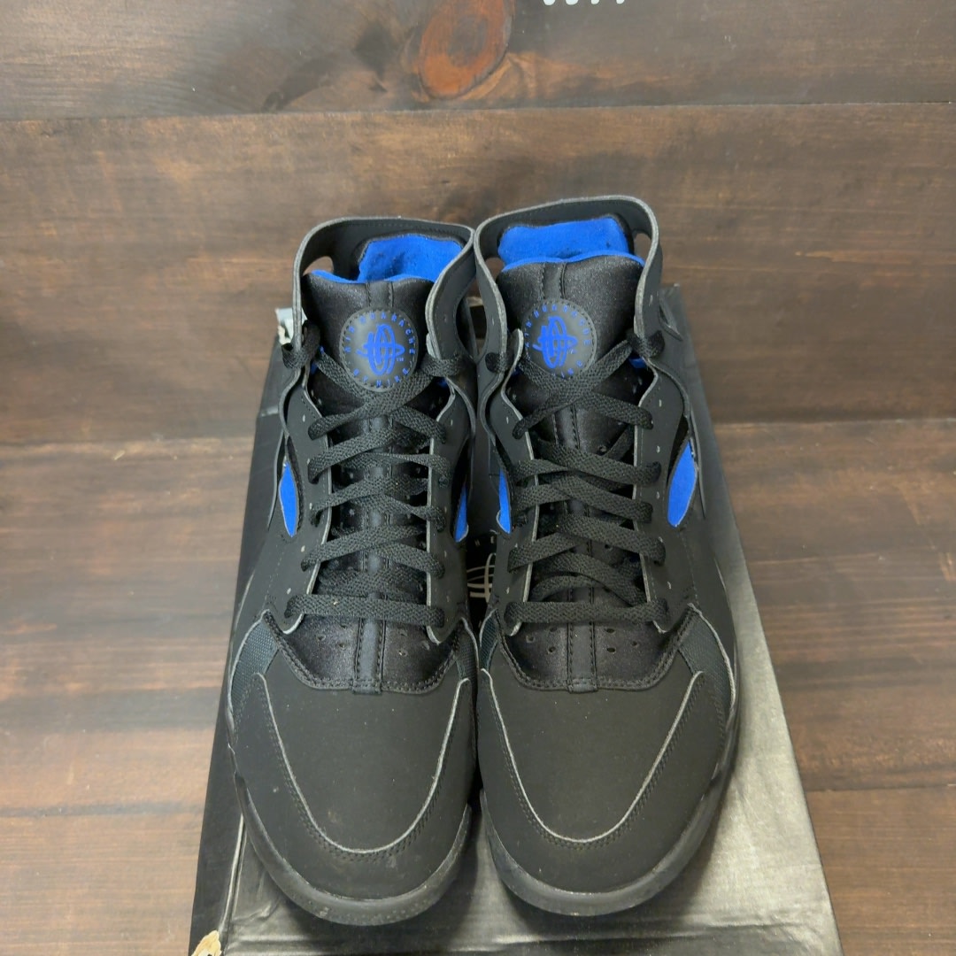 Nike Air Flight Huarache Black Lyon Blue (2015) - Image 3