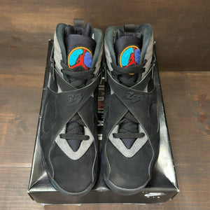 Jordan 8 Retro Aqua (2025) Size 10 (Pre-Owned) - tag