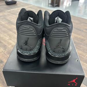 Jordan 3 Retro Black Cat (2025) Size 10 (Pre-Owned) - Image 4