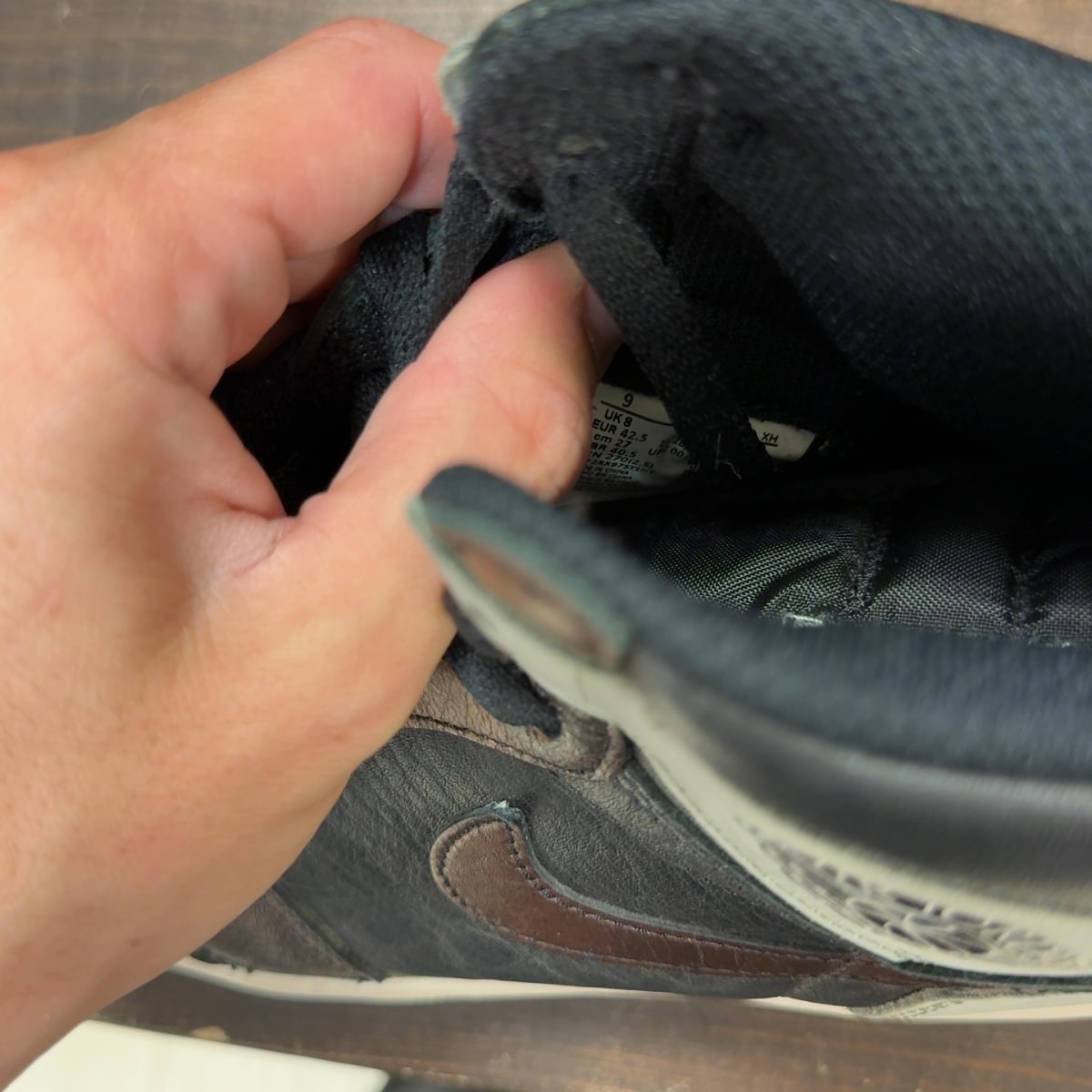 Jordan 1 Retro High Light Army Rust Shadow Patina - Image 7