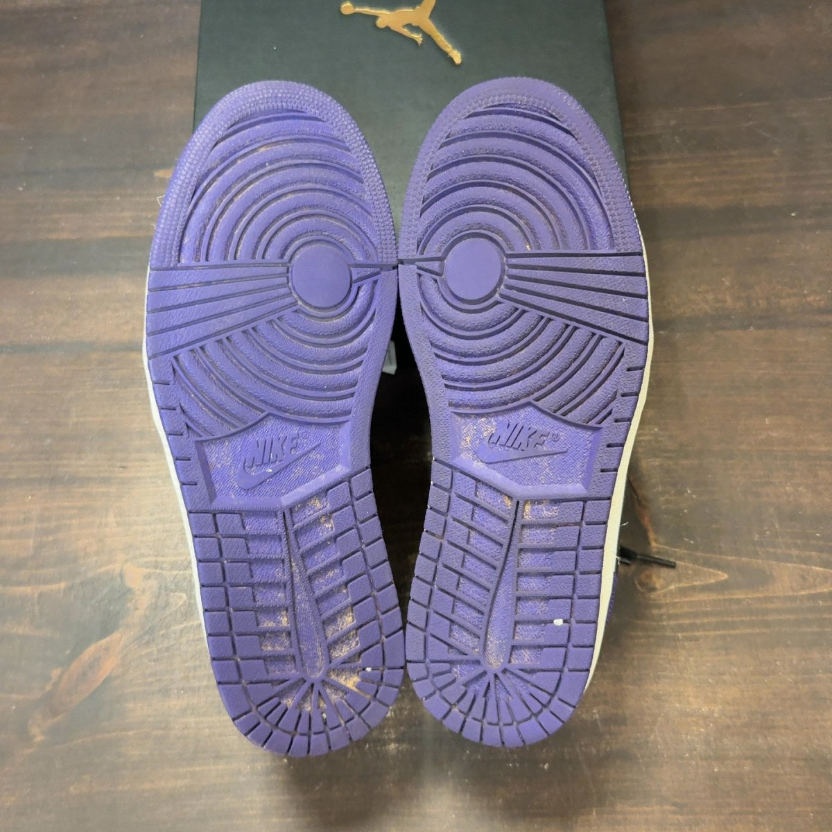Jordan 1 Low Court Purple White - Image 8