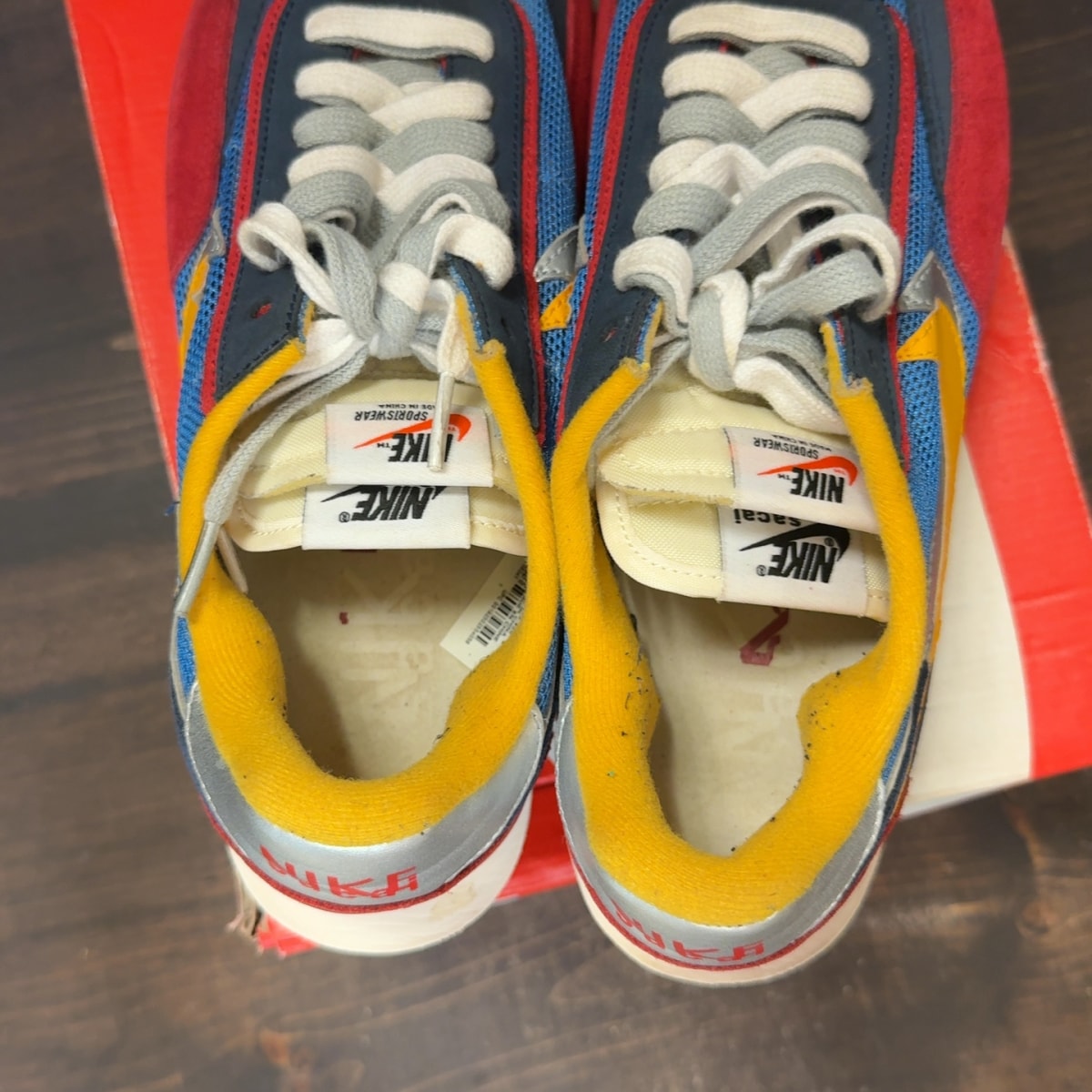 Nike LD Waffle sacai Varsity Blue Size 10 (Pre-Owned) - Image 5