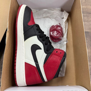 Jordan 1 Retro High Bred Toe (GS) Size 6Y (Pre-Owned) - Image 6