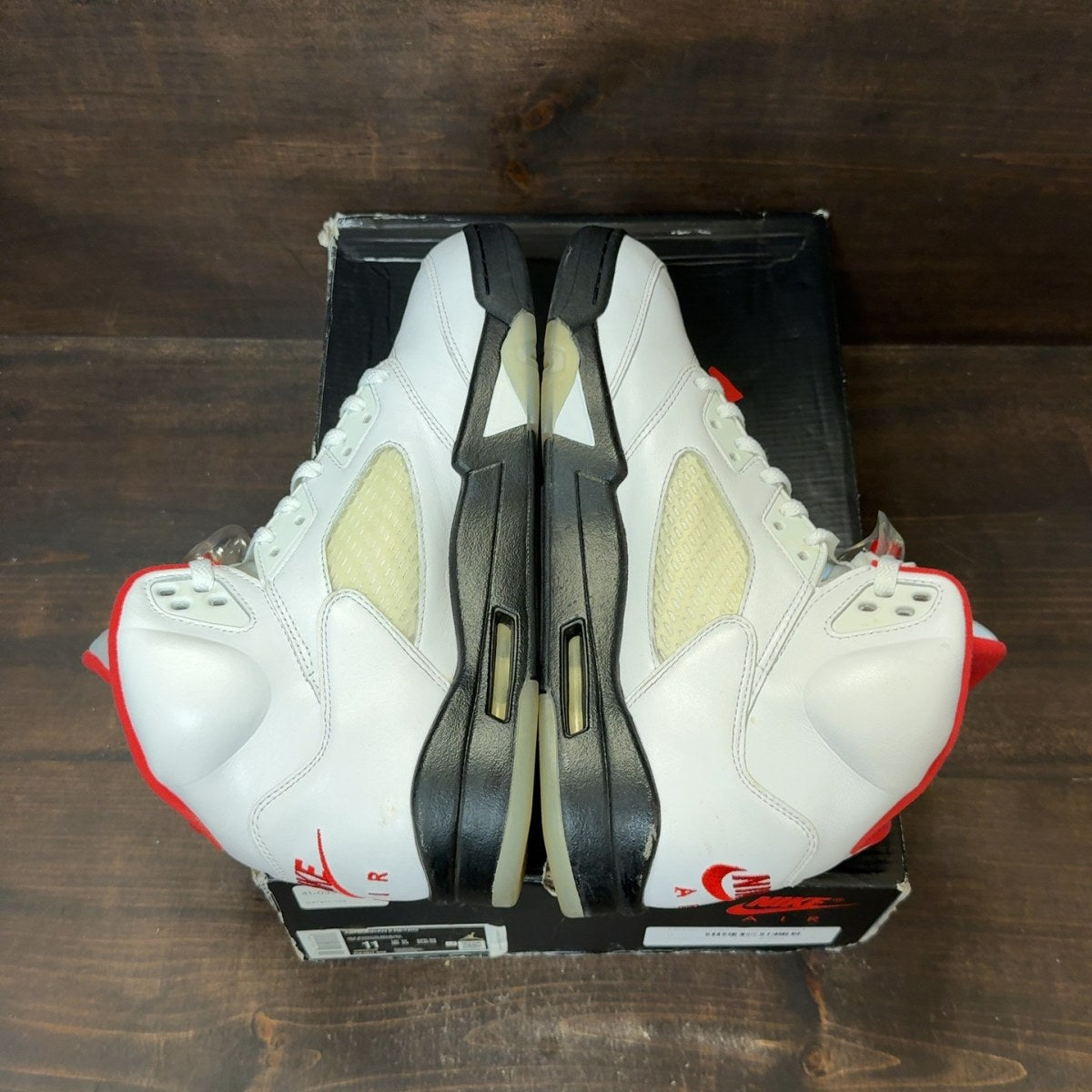 Jordan 5 Retro Fire Red Silver Tongue (2020) - Image 6