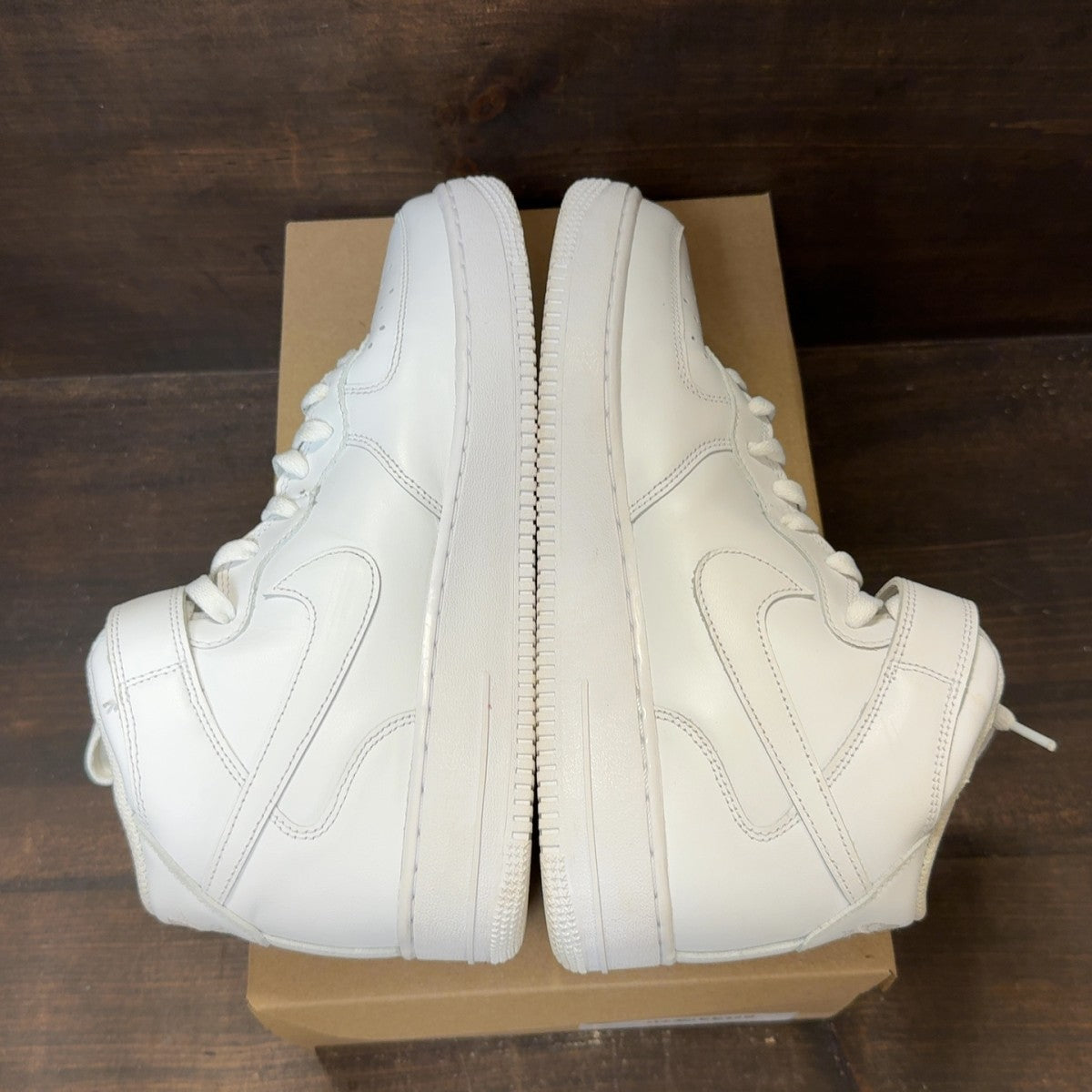 Nike Air Force 1 Mid '07 White Size 9.5 (Pre-Owned) - Image 6