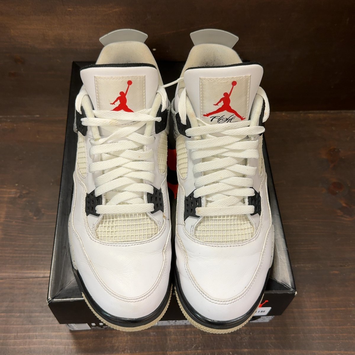 Jordan 4 Retro White Cement (2016) Size 11 (Pre-Owned) - tag