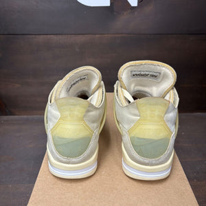 Jordan 4 Retro Off-White Sail (Women's) Size 7W (Pre-Owned) - sole