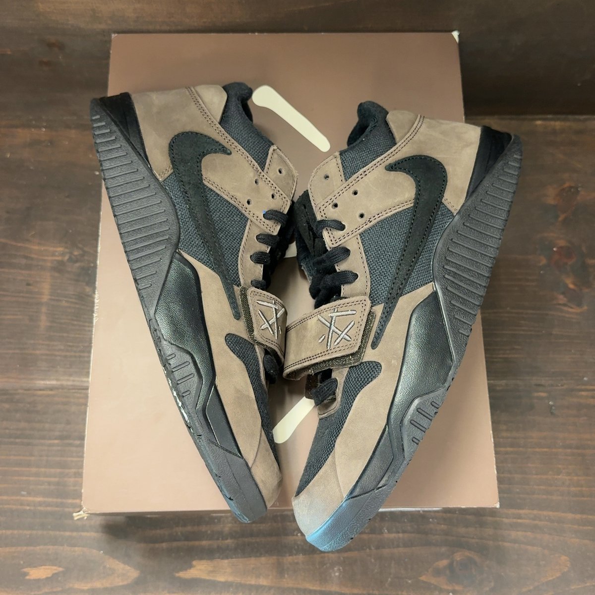 Jordan Jumpman Jack TR Travis Scott Dark Mocha Size 12.5 (Pre-Owned) - back