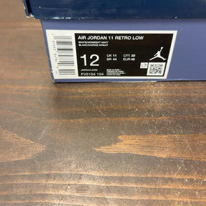 Jordan 11 Retro Low Diffused Blue Size 12 (Pre-Owned) - aux
