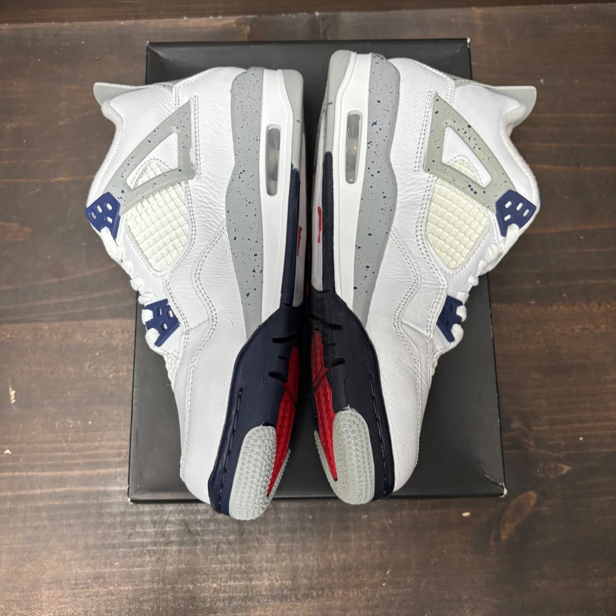 Jordan 4 Retro Midnight Navy (GS) Size 6.5Y (Pre-Owned) - tag