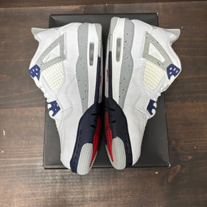Jordan 4 Retro Midnight Navy (GS) Size 6.5Y (Pre-Owned) - tag
