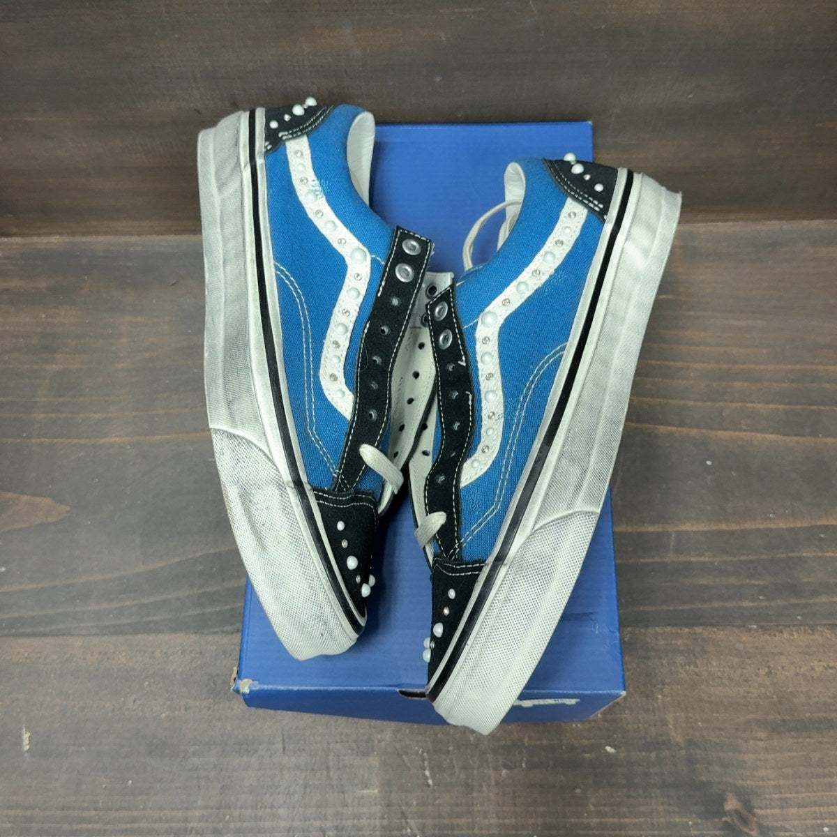 Vans LX Old Skool 36 Pearlized Pack Black Navy - Image 2