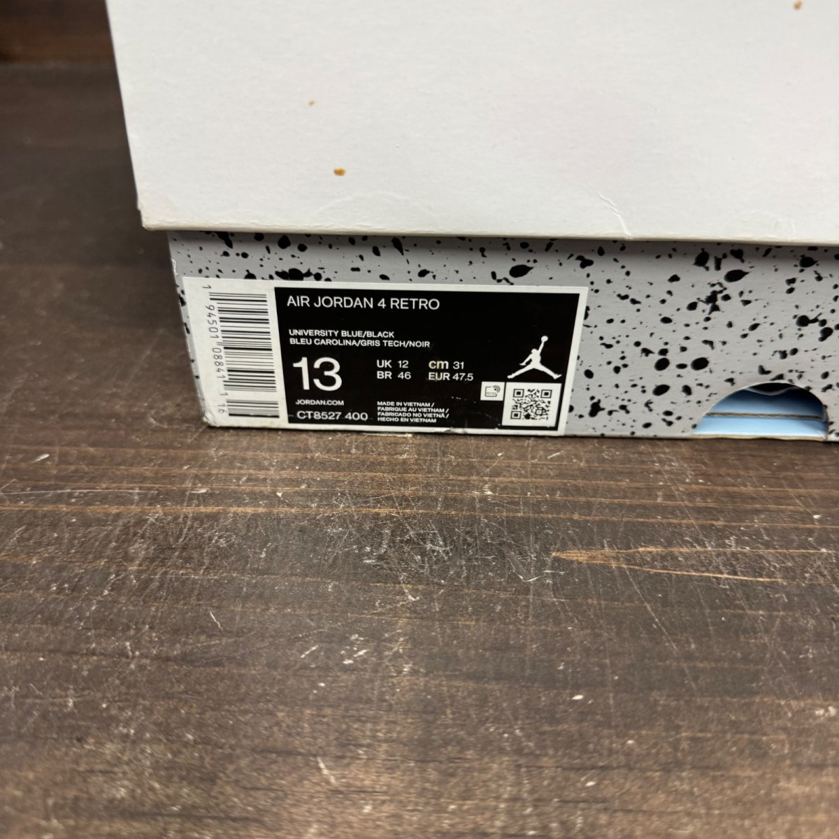 Jordan 4 Retro University Blue - Image 7