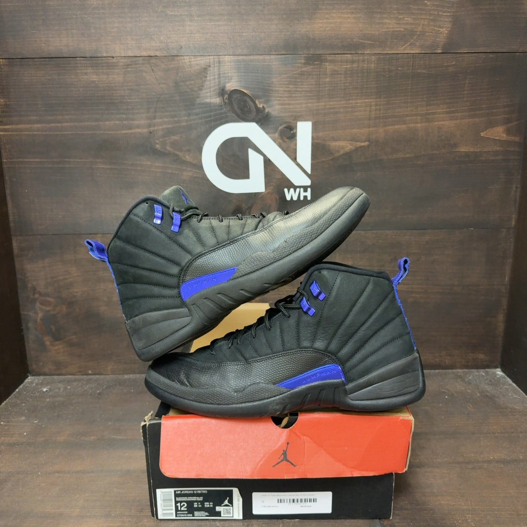 Jordan 12 Retro Black Dark Concord - Image 1