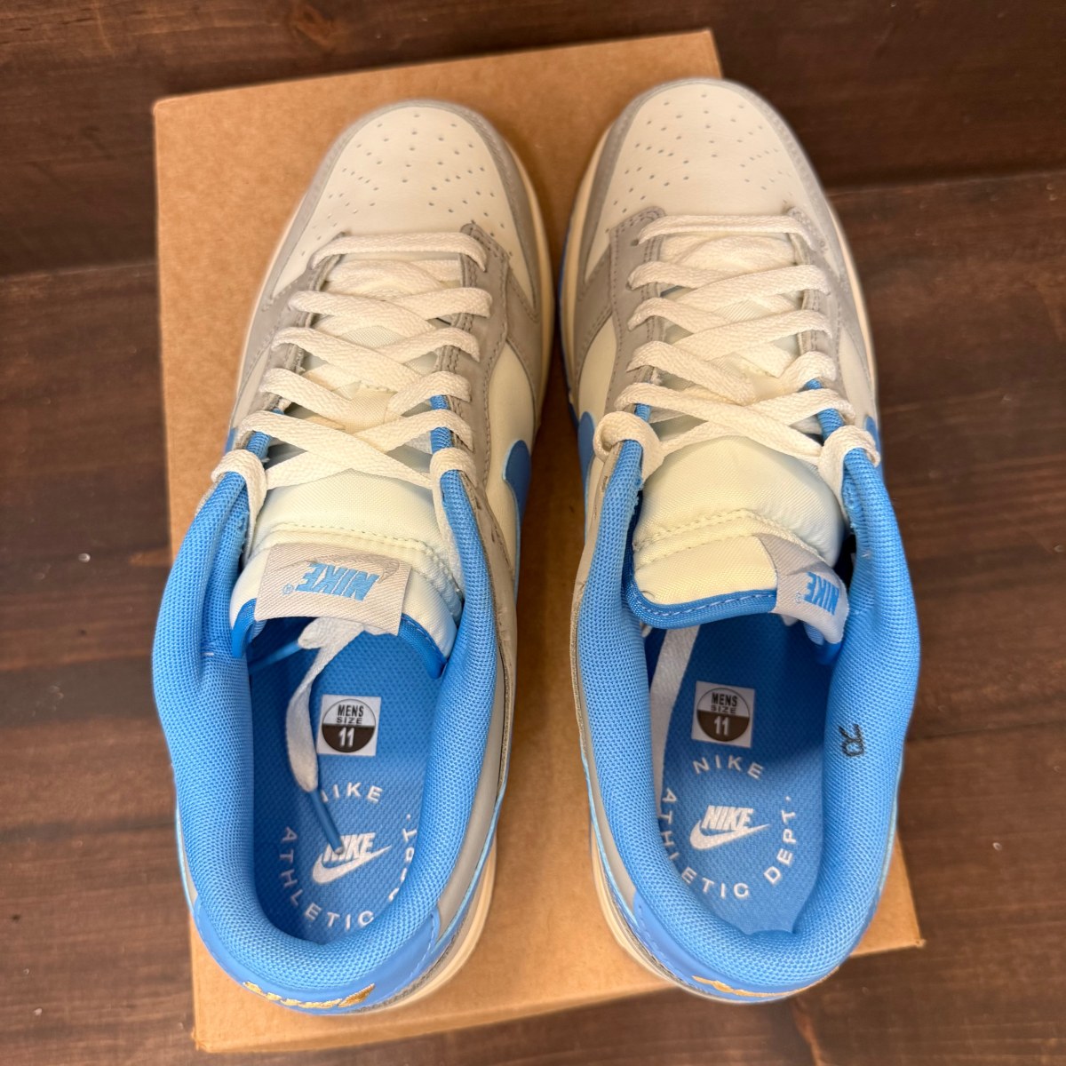 Nike Dunk Low Athletic Department University Blue Size 11 (Pre-Owned) - Image 5
