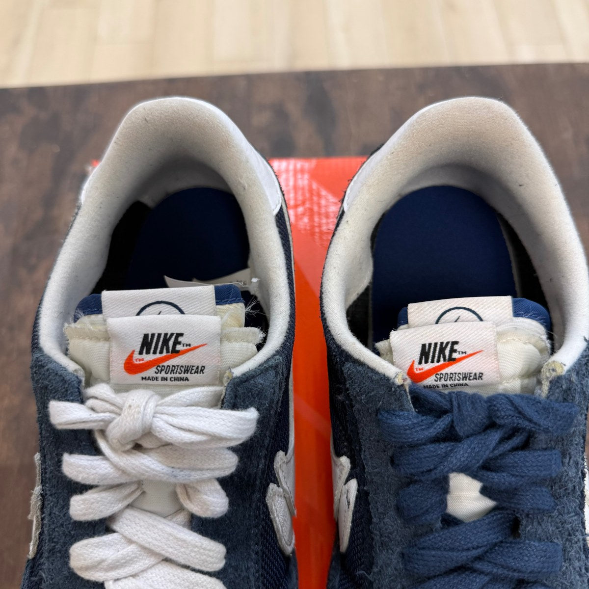 Nike LD Waffle SF sacai Fragment Blue Void - Image 3