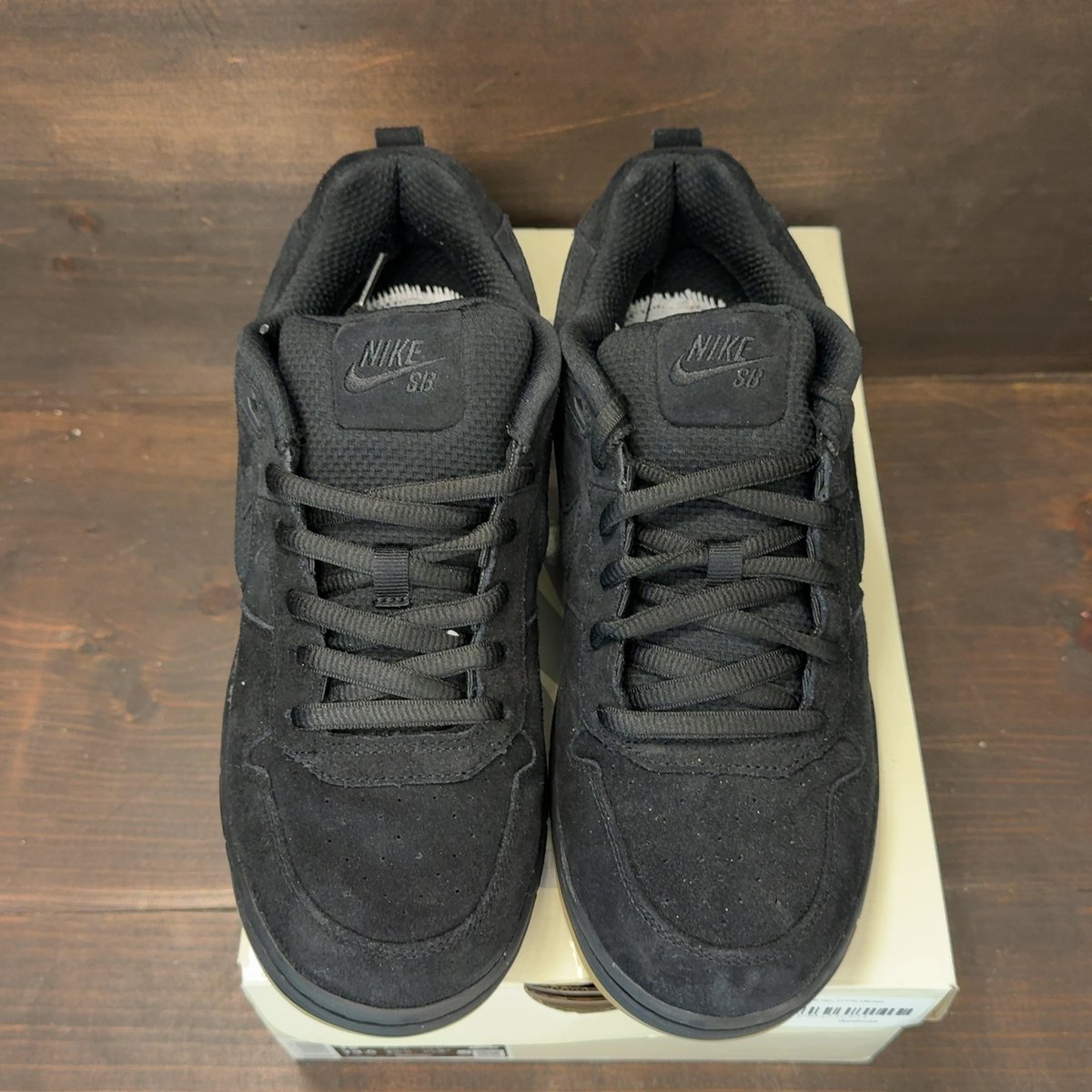 Nike SB Zoom Air Paul Rodriguez 1 Black Gum Size 12 (Pre-Owned) - tag