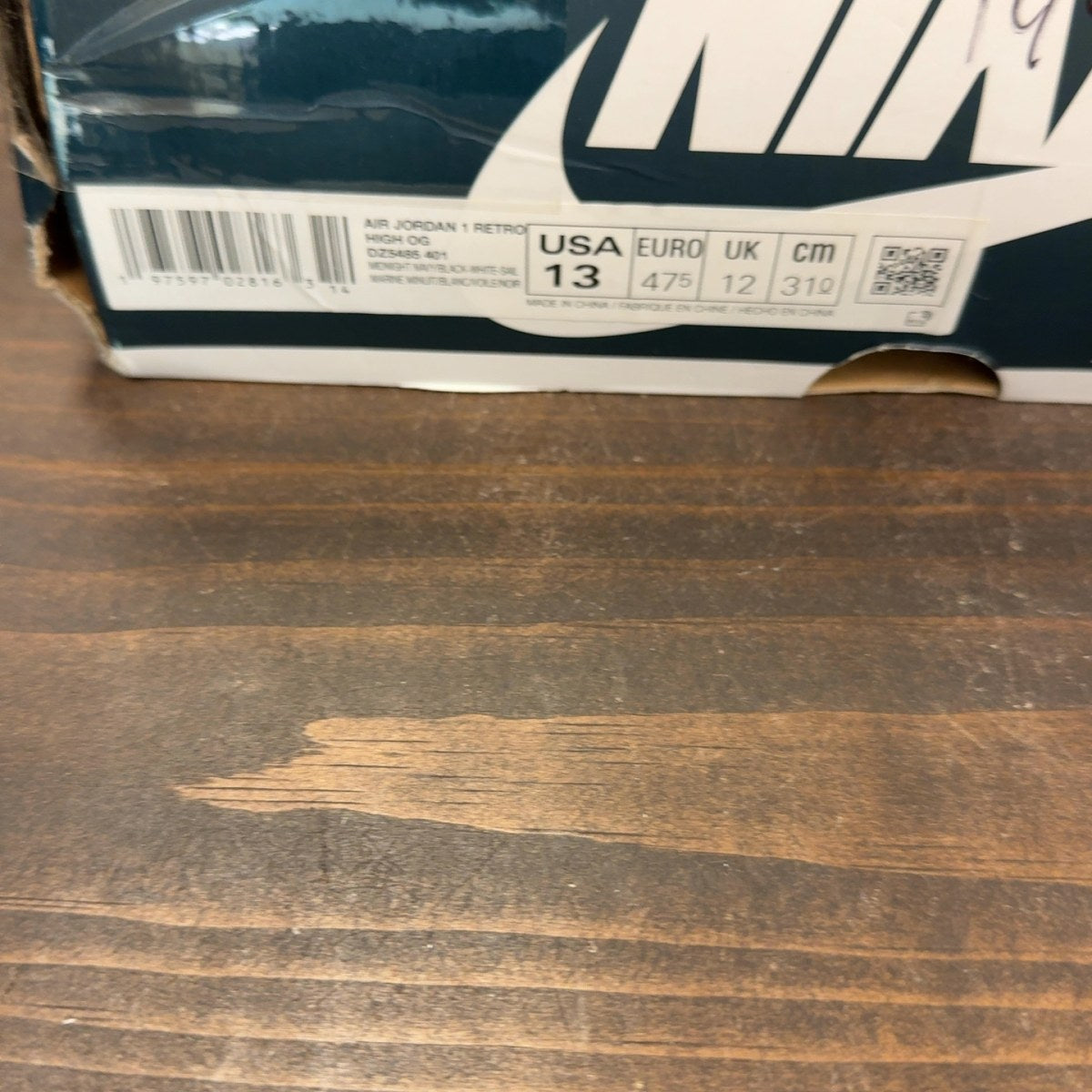 Jordan 1 Retro High OG Midnight Navy - Image 9