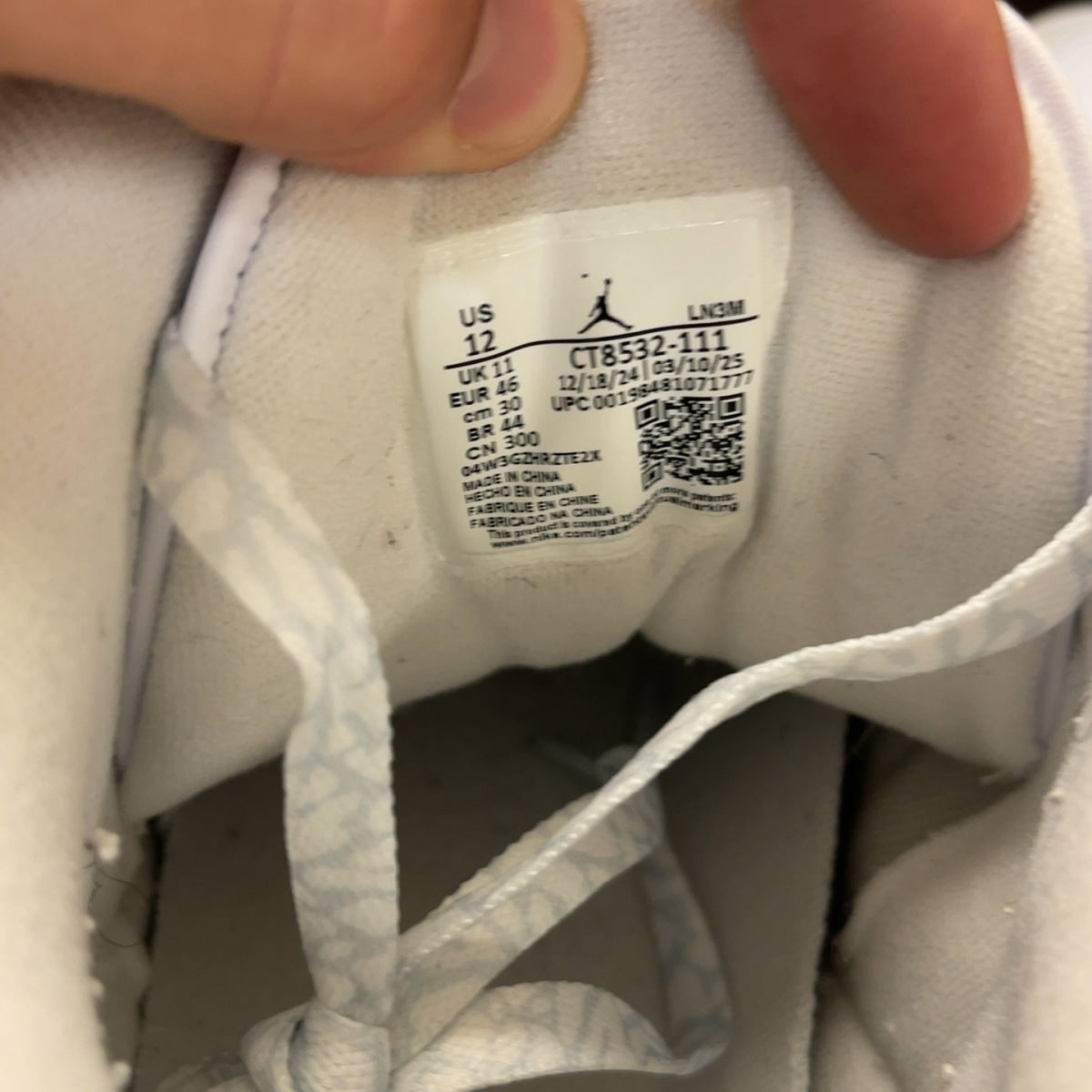 Jordan 3 Retro Pure Money Size 12 (Pre-Owned) - Image 7