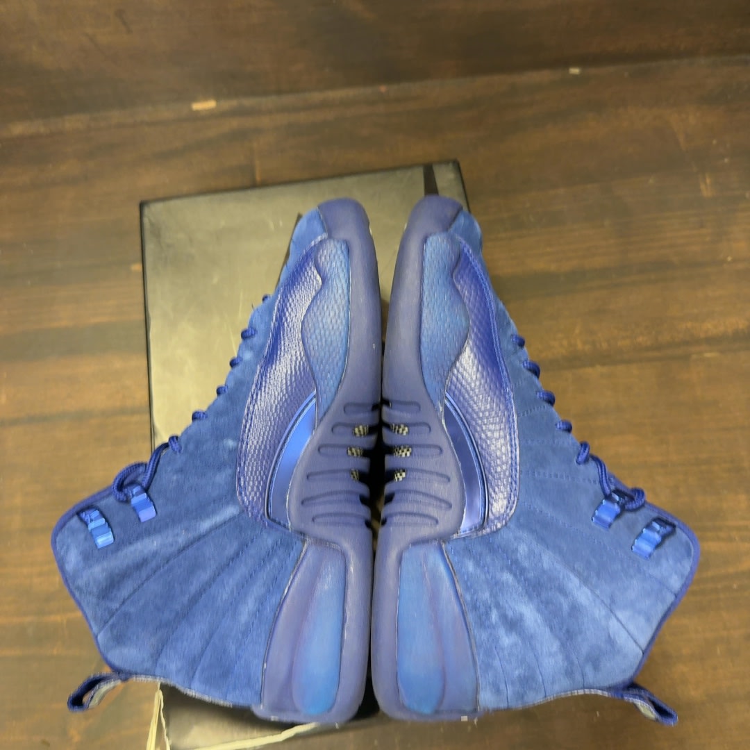 Jordan 12 Retro Deep Royal Blue (GS) Size 5Y (Pre-Owned) - Image 6