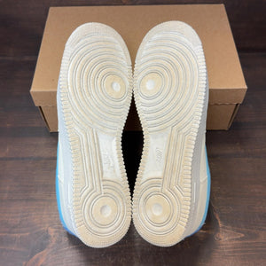 Nike Air Force 1 Low '07 LV8 82 Double Swoosh Medium Blue Size 12 (Pre-Owned) - Image 7
