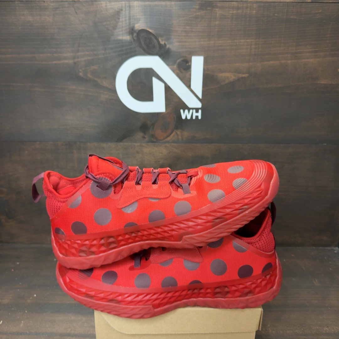adidas Harden Vol. 5 Futurenatural Red Polka Dot Size 11 (Pre-Owned) - Image 1