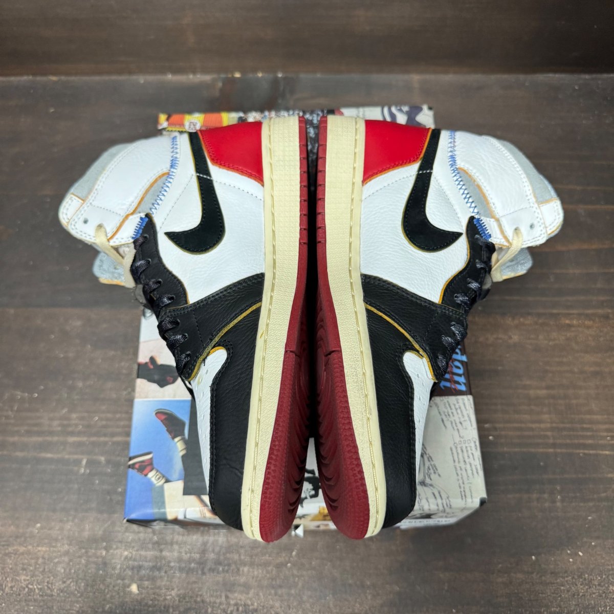 Jordan 1 Retro High Union Los Angeles Black Toe Size 8.5 (Pre-Owned) - tag