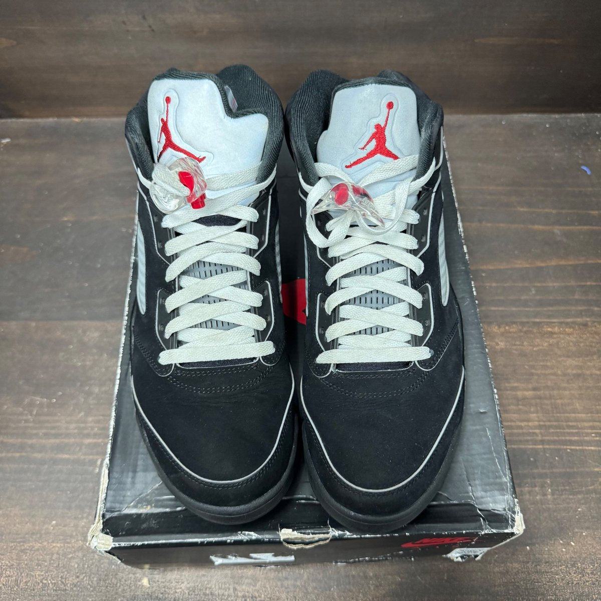 Jordan 5 Retro OG Black Metallic Reimagined Size 10.5 (Pre-Owned) - side